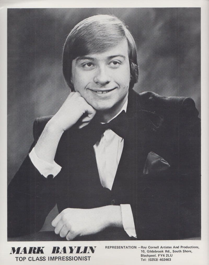 Mark Baylin Pontins Butlins Holiday Camp Impressionist 1970s Publicity Photo