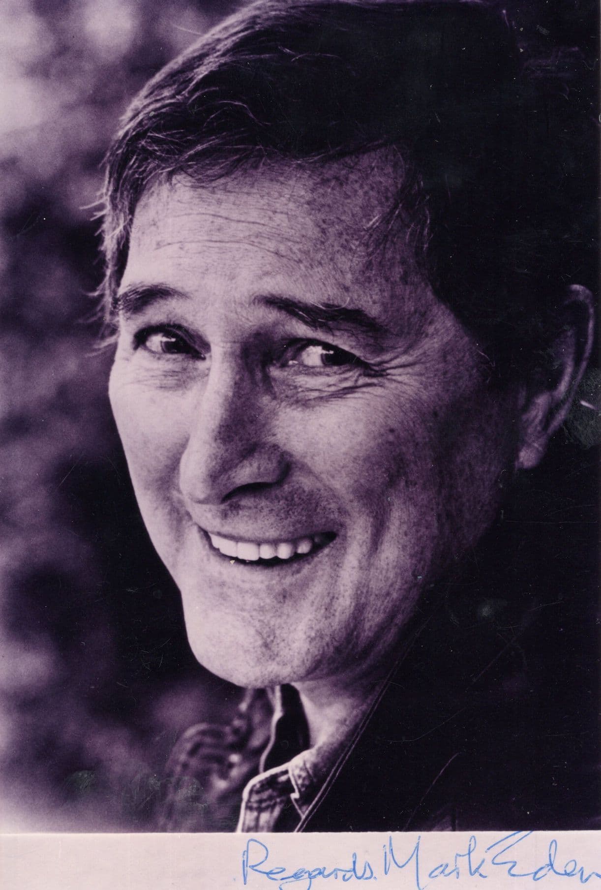 Mark Eden Alan Bradley Coronation Street Hand Signed Photo (1)