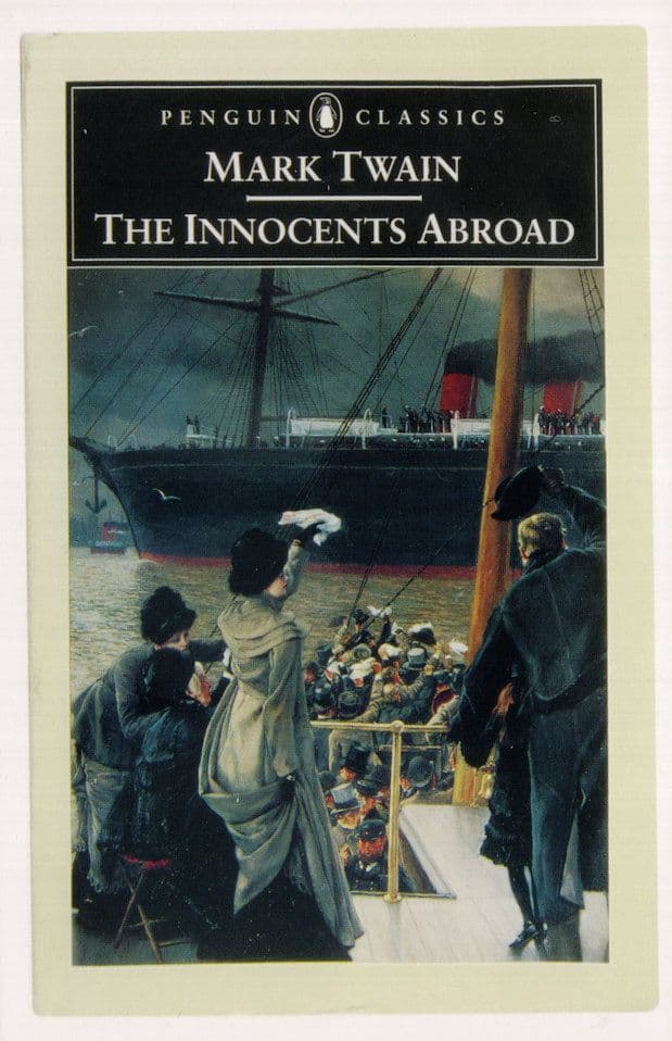 Mark Twain The Innocents Abroad 2002 Book Postcard