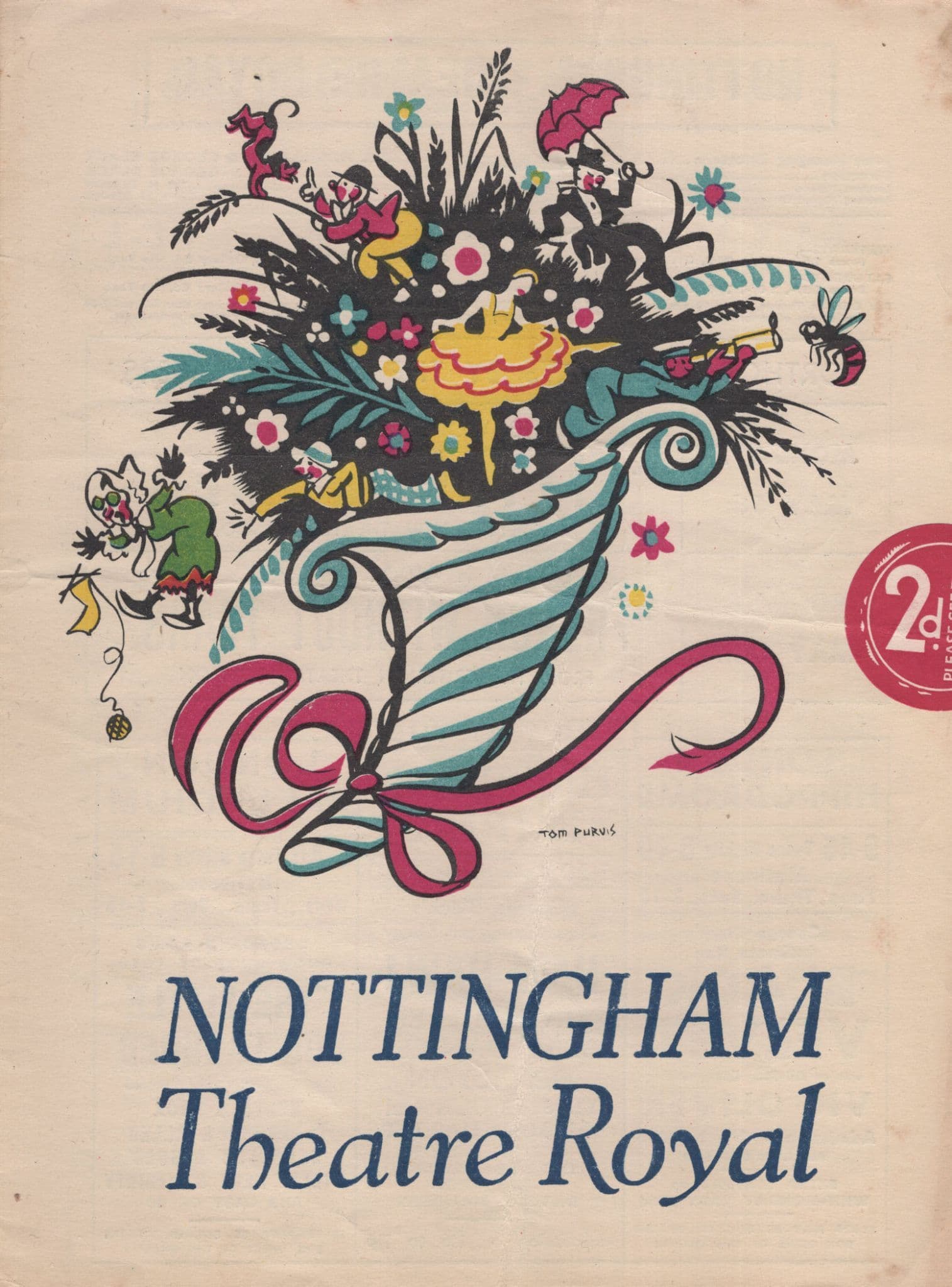 Marry At Leisure Frank Vosper Nottingham WW2 Theatre Programme