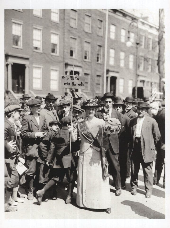 Martha Suffern American Suffragette New York Vice Chairman Postcard