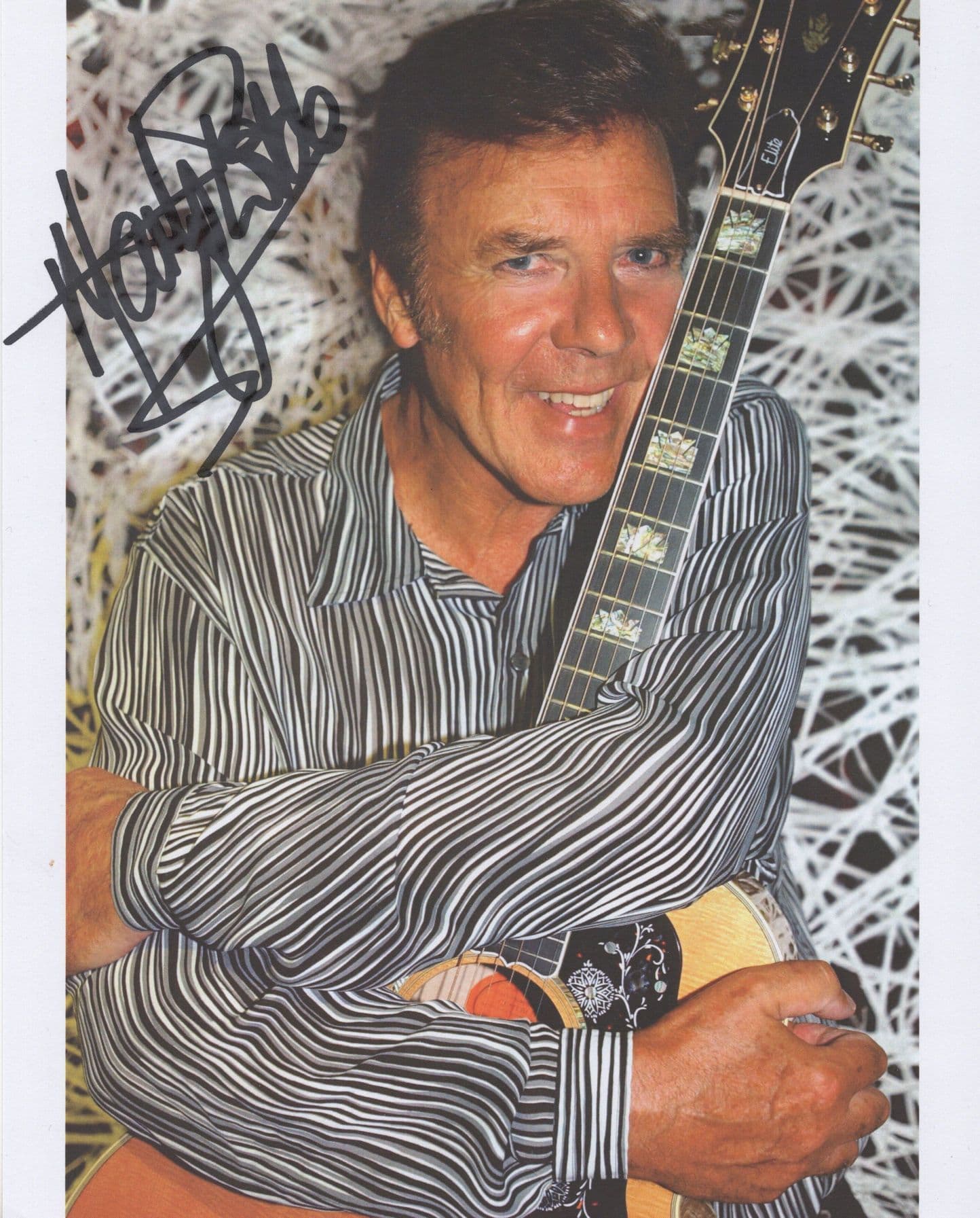 Marty Wilde Giant 10x8 Hand Signed Autograph Photo