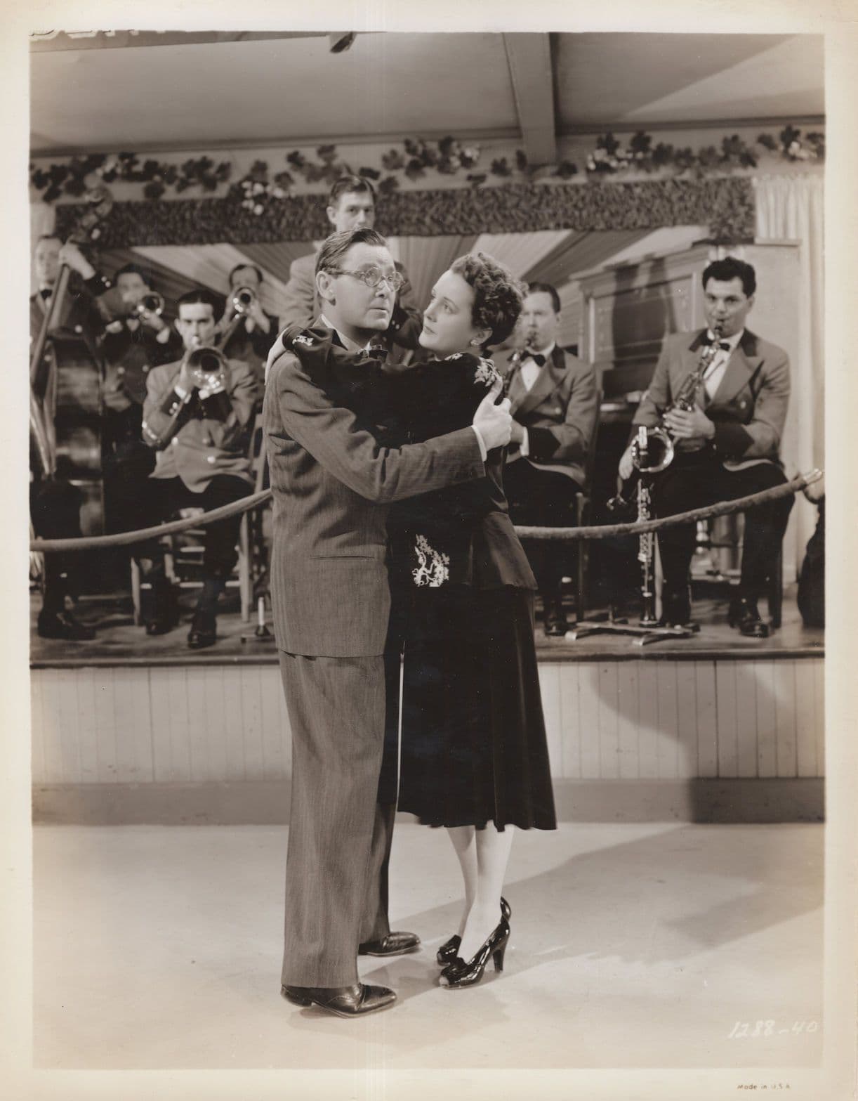 Mary Astor Young Ideas With 1940s Jazz Blues Orchestra Film Press Photo