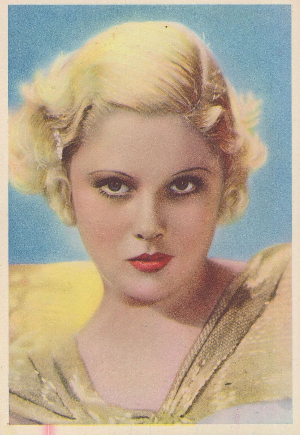 Mary Carlisle De Reszke Cigarettes Film Star Old Postcard
