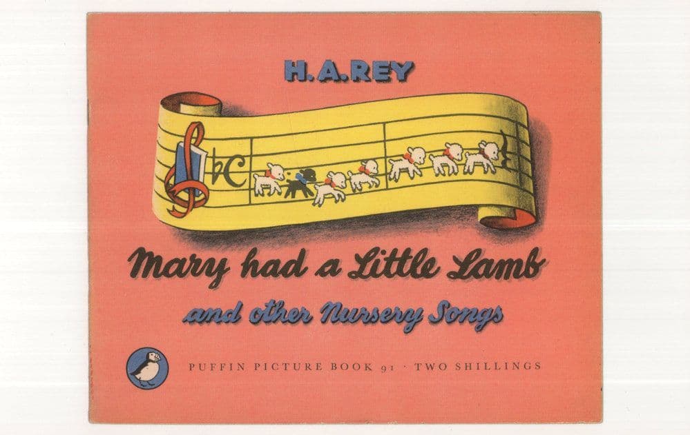 Mary Had A Little Lamb & Other Nursery Rhymes Puffin Book Postcard