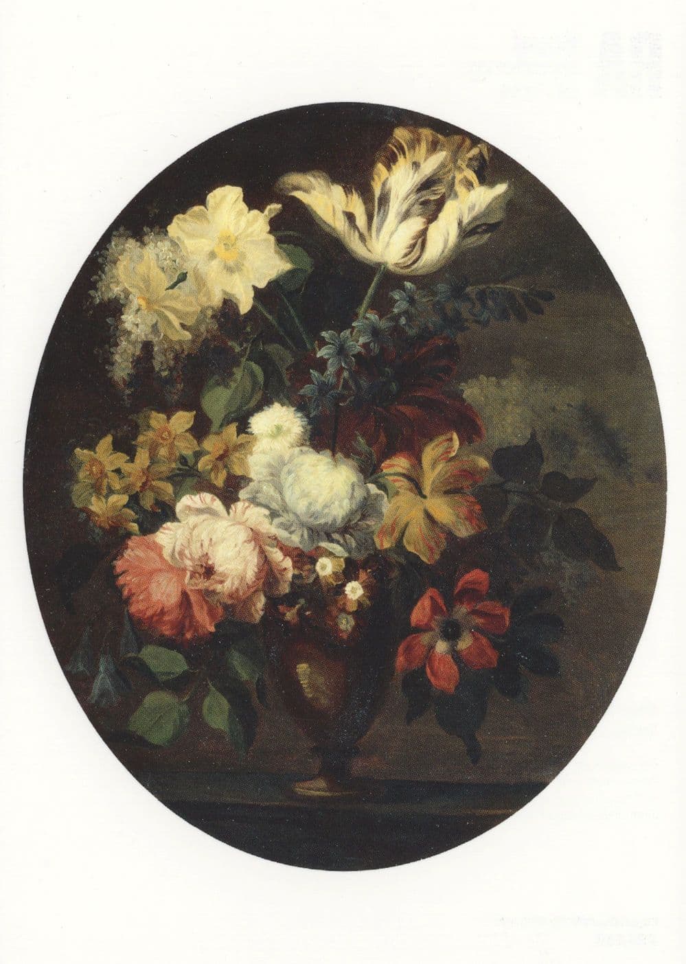 Mary Moser Spring 1700s Oil Painting London Gallery Postcard