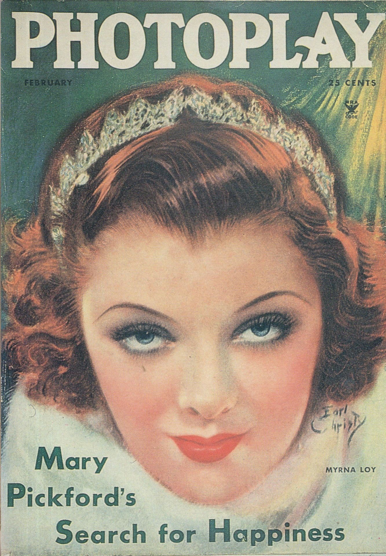 Mary Pickford Photoplay Hollywood Actress Film Magazine Postcard