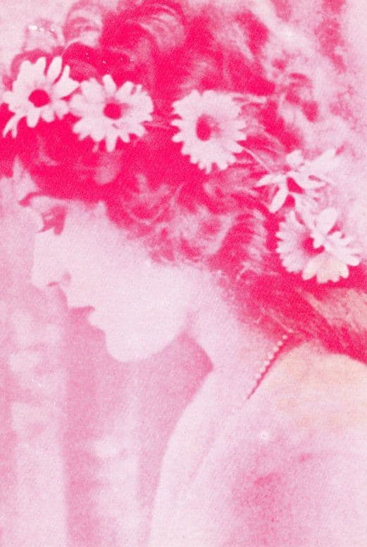 Mary Piekpford Pickford Rare Pink French Montpelier Postcard