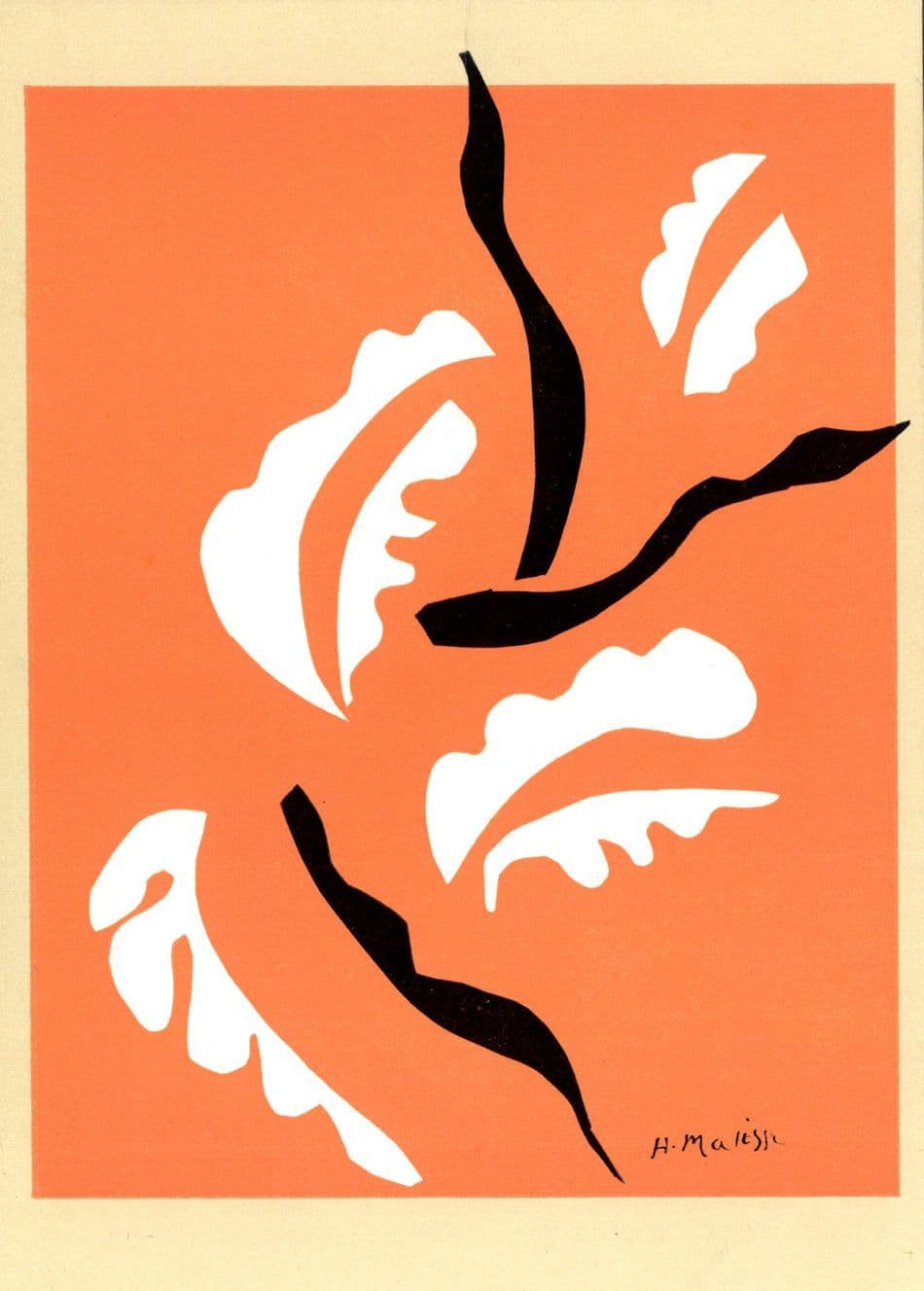 Matisse Danseuse Acrobatique 1940s Acrobatic Dance Painting Art Postcard