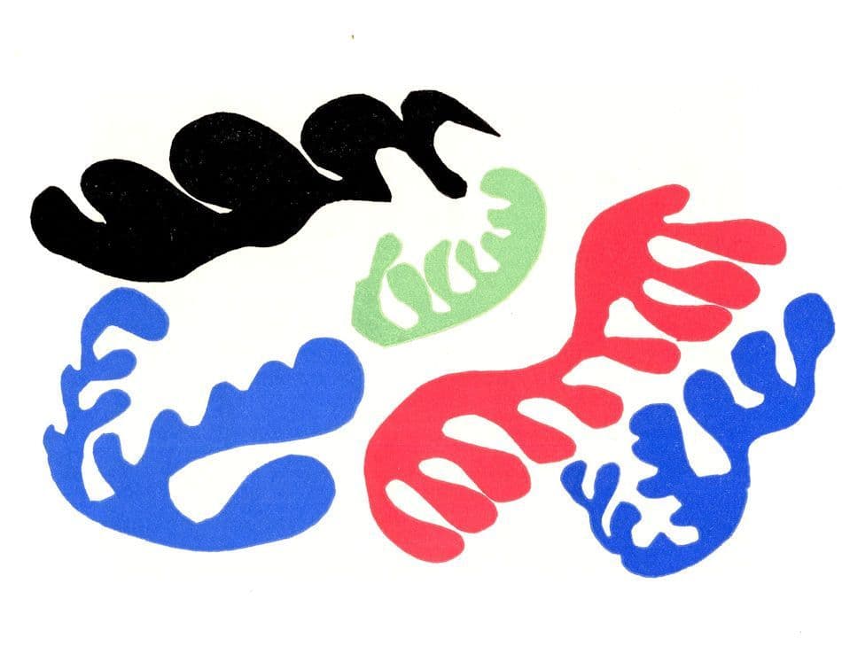 Matisse Le Lagon Jazz Ed Verve Rare Painting Postcard