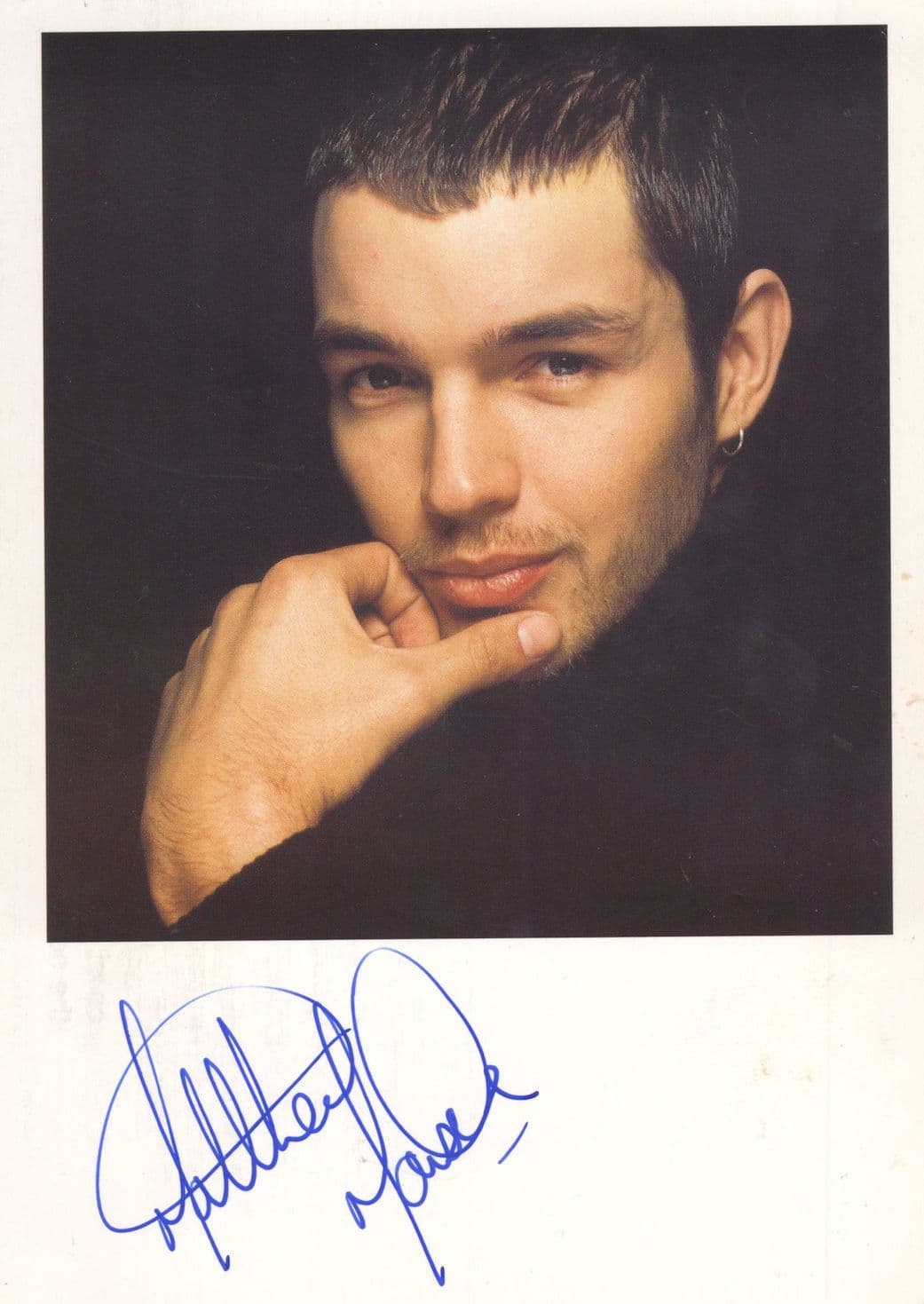 Matthew Marsh Coronation Street RARE Hand Signed Cast Card Photo