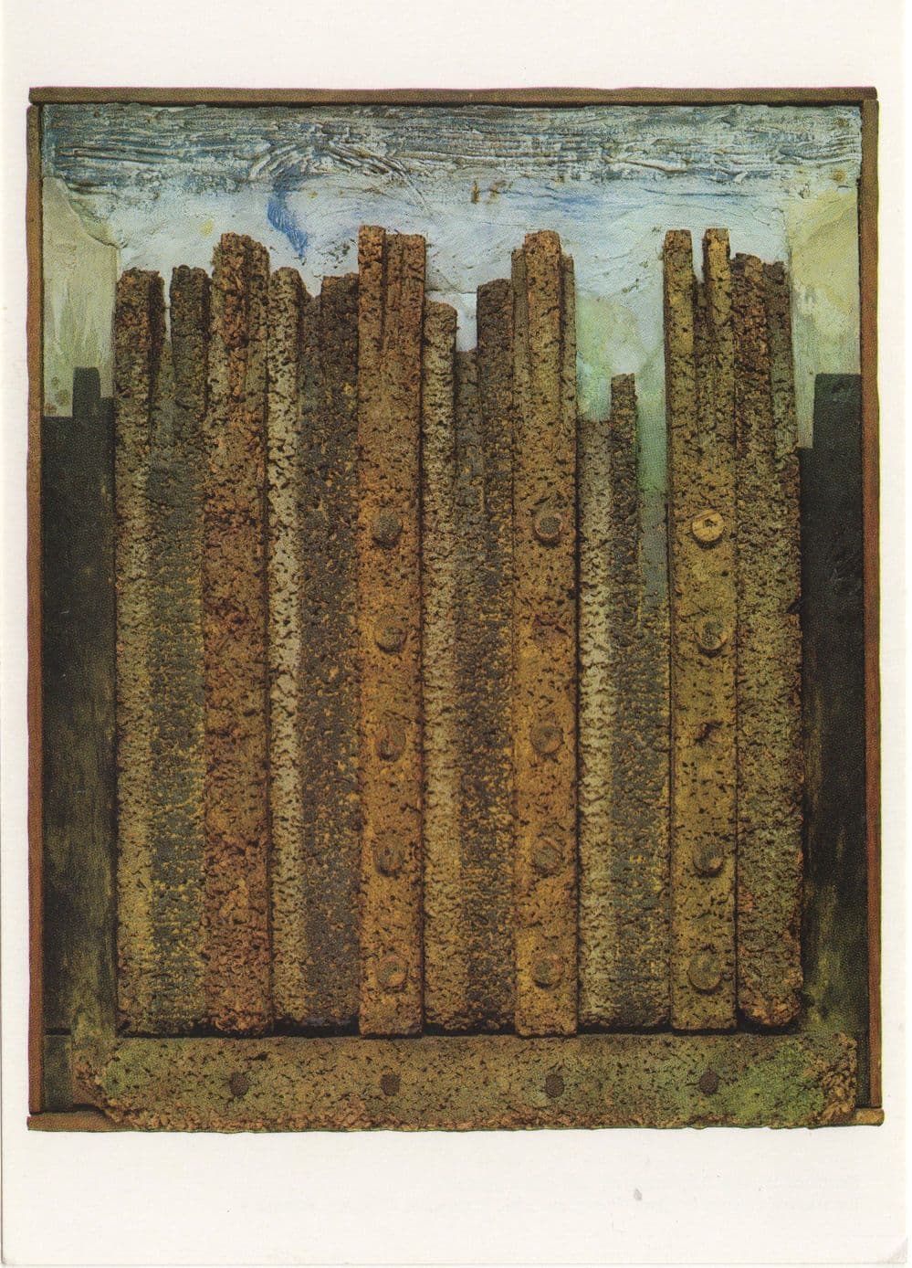Max Ernst Davadille Tate Gallery Cityscape Painting Postcard