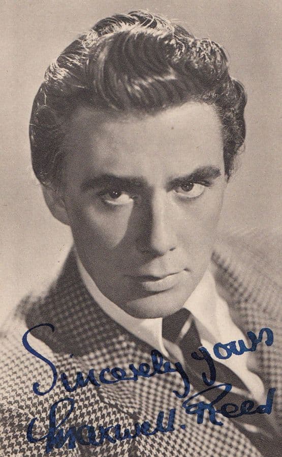 Maxwell Reed Antique Printed Signed Photo