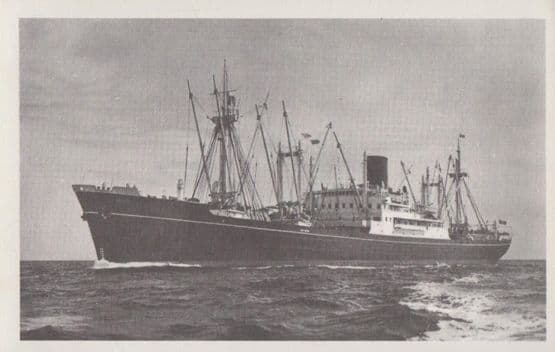Mekong Ship Rare Vintage Postcard
