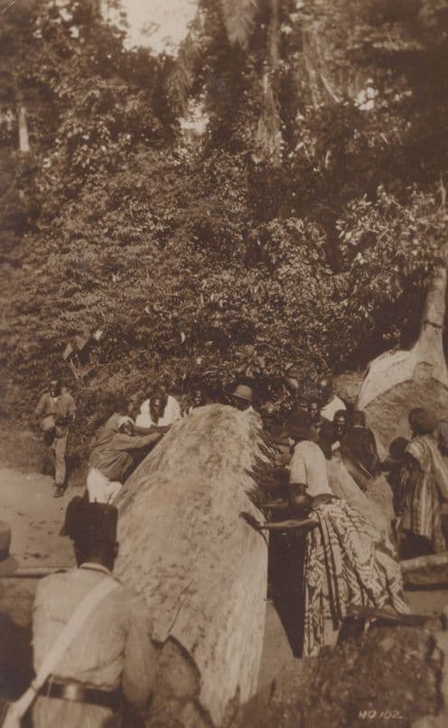 Methodist Mission Cape Coast Ghana African Old RPC Postcard