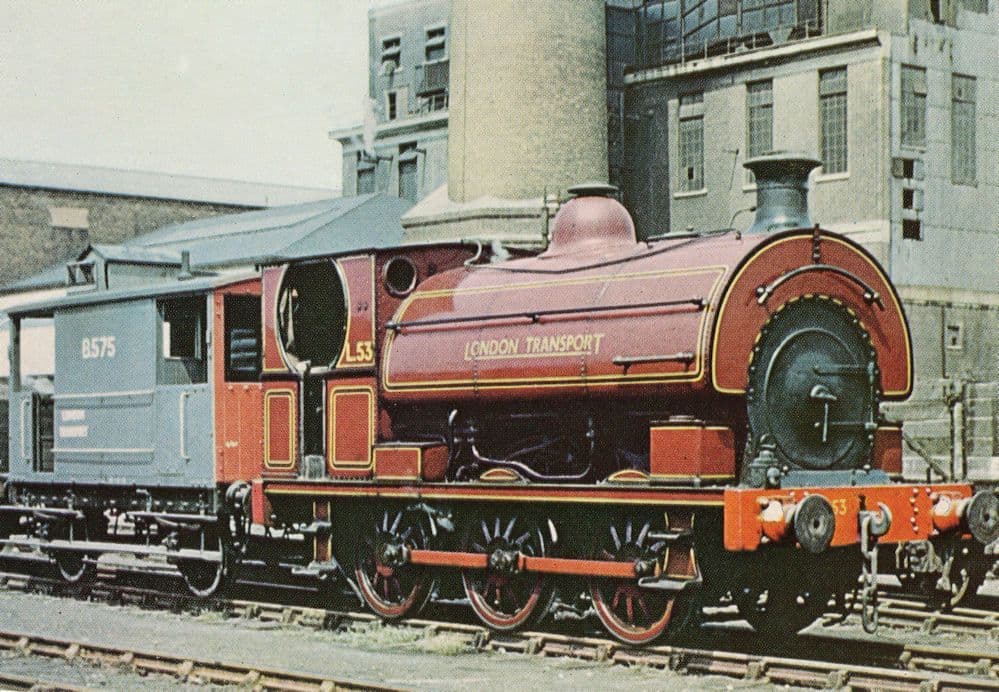 Metropolitan Railway Saddle Tank Locomotive Train 0-6-0 Postcard
