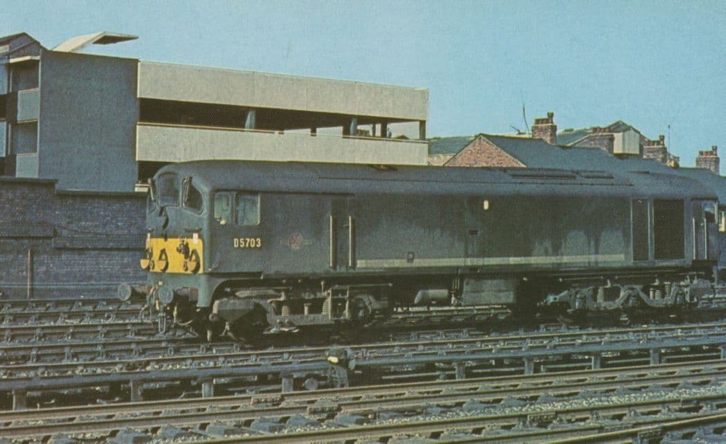 Metropolitan VIckers Co-Bo Class 28 Train Preston Station Postcard