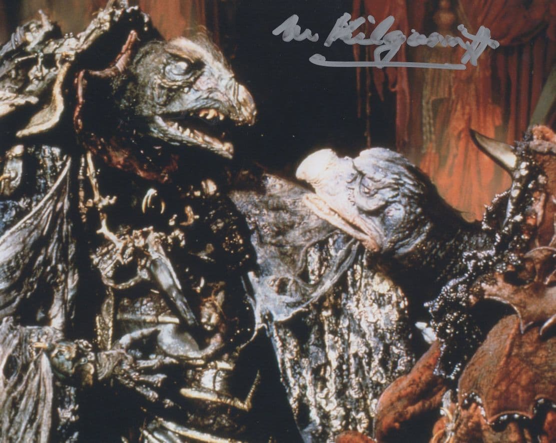 Michael Kilgarriff Dark Crystal Dr Who Large 10x8 Hand Signed Photo