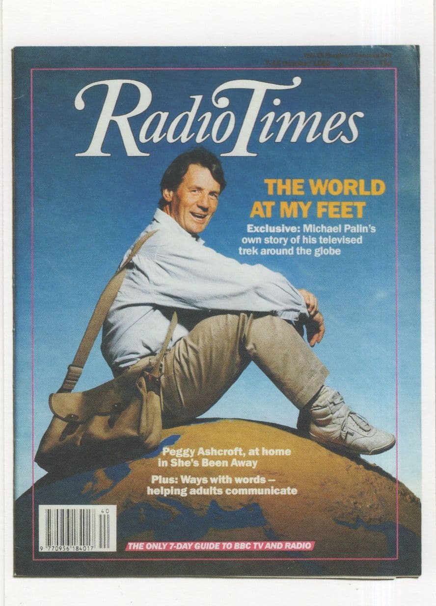 Michael Palin Around The World In 80 Days Postcard