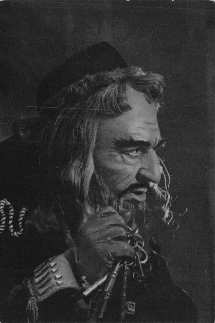 Michael Redgrave as Shylock Shakespeare Upon Avon Play Postcard