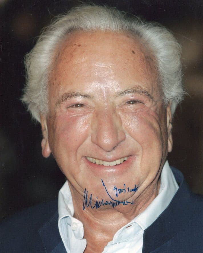 Michael Winner Oliver Film Director Large 10x8 Hand Signed Photo
