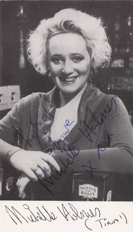 Michelle Holmes Coronation Street Vintage Hand Signed Photo