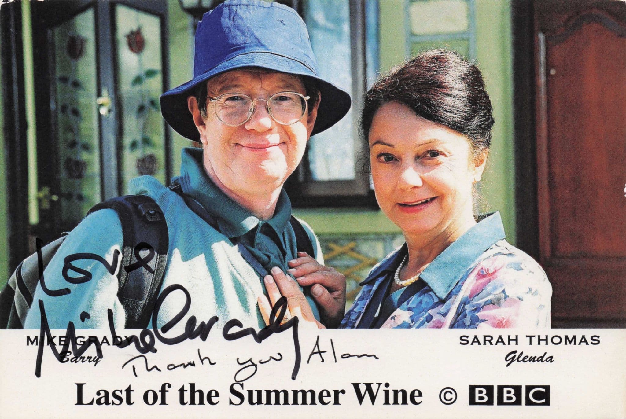 Mike Grady Last Of The Summer Wine BBC TV Hand Signed Cast Card Photo