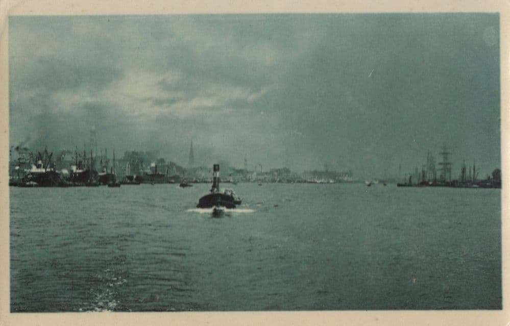 Military Real Photo Ship Bury St Edmunds 1911 Postcard