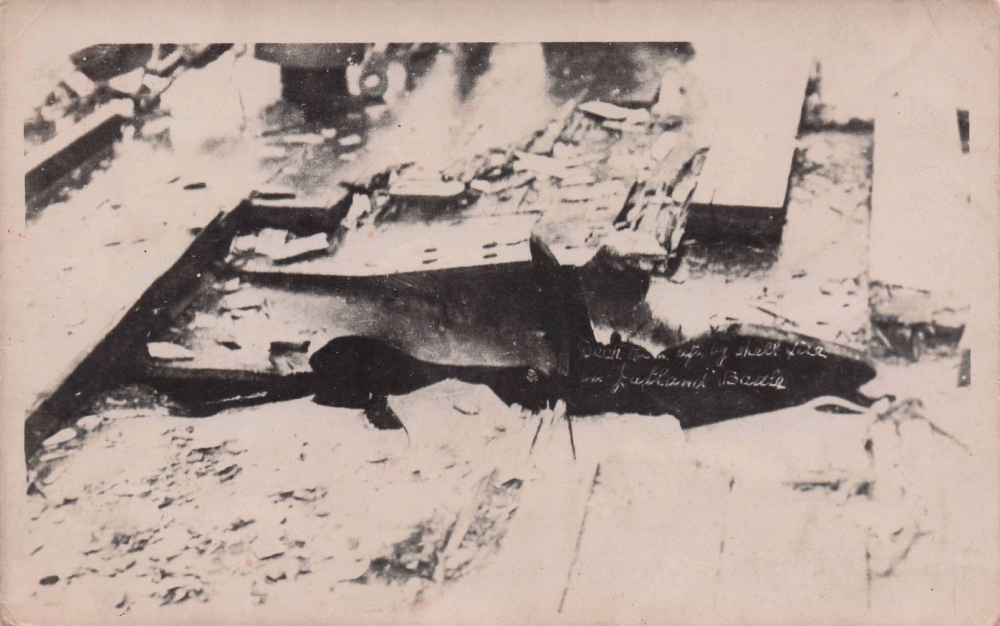 Military Shell at Named War Battle Weapon Old RPC Postcard
