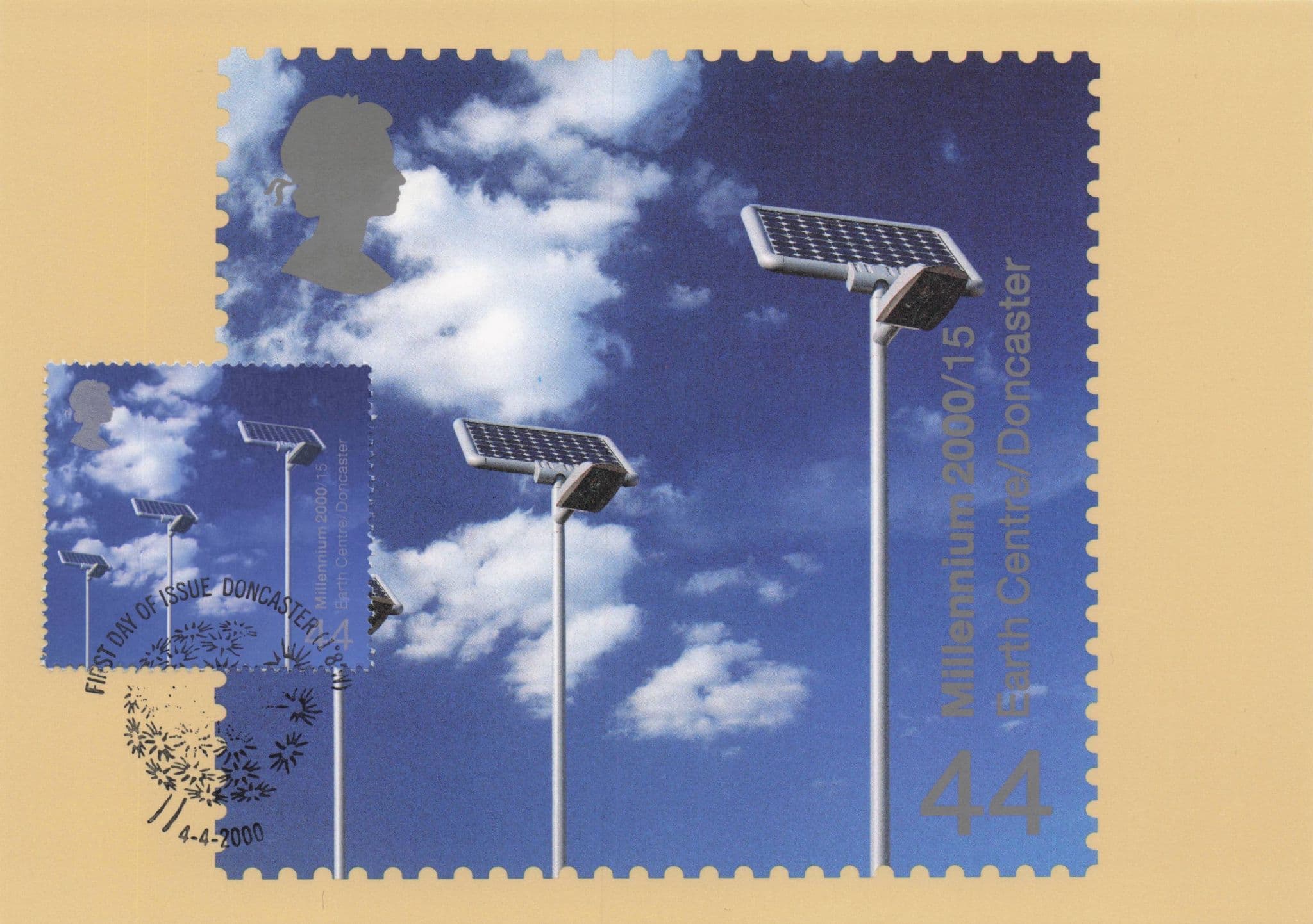 Millenium Earth Centre Doncaster Royal Mail FDC Postcard