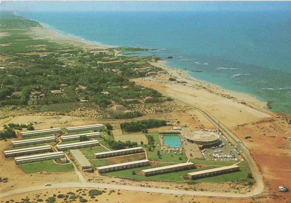 Mirimar Hotel Israel Stunning Aerial Postcard