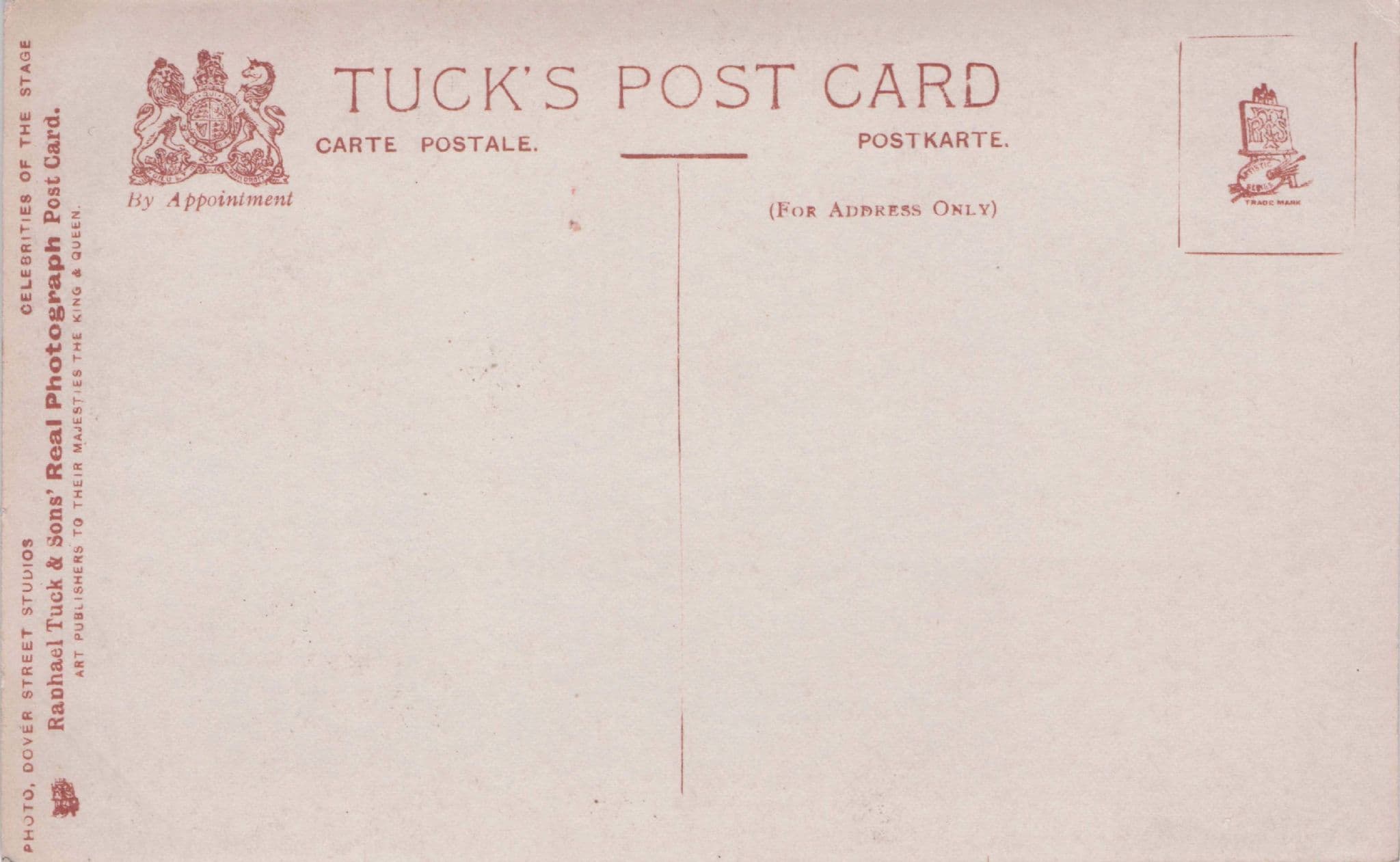 Miss Jean Aylwin Scottish Edwardian Actress Hand Signed Tucks Postcard