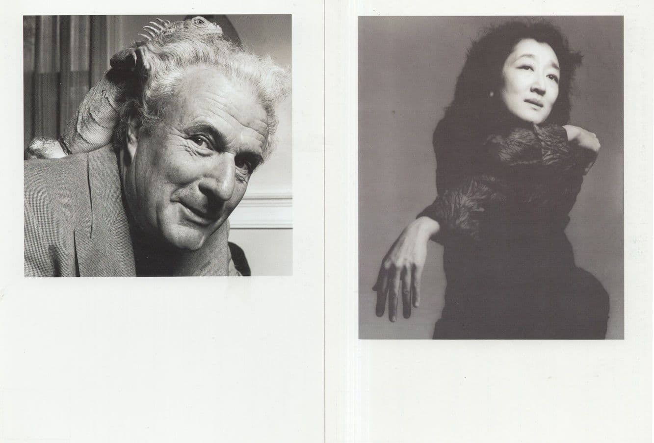Mitsuko Uchida Colin Davies 2x BBC Music Postcard s