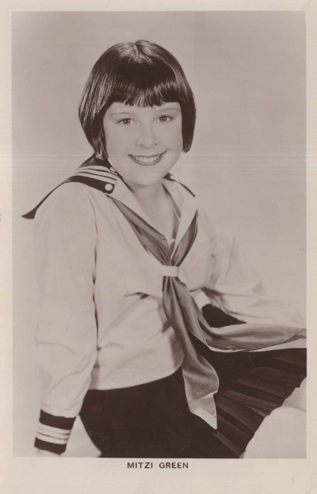 Mitzi Green Child Hollywood Film Star Picturegoer Postcard