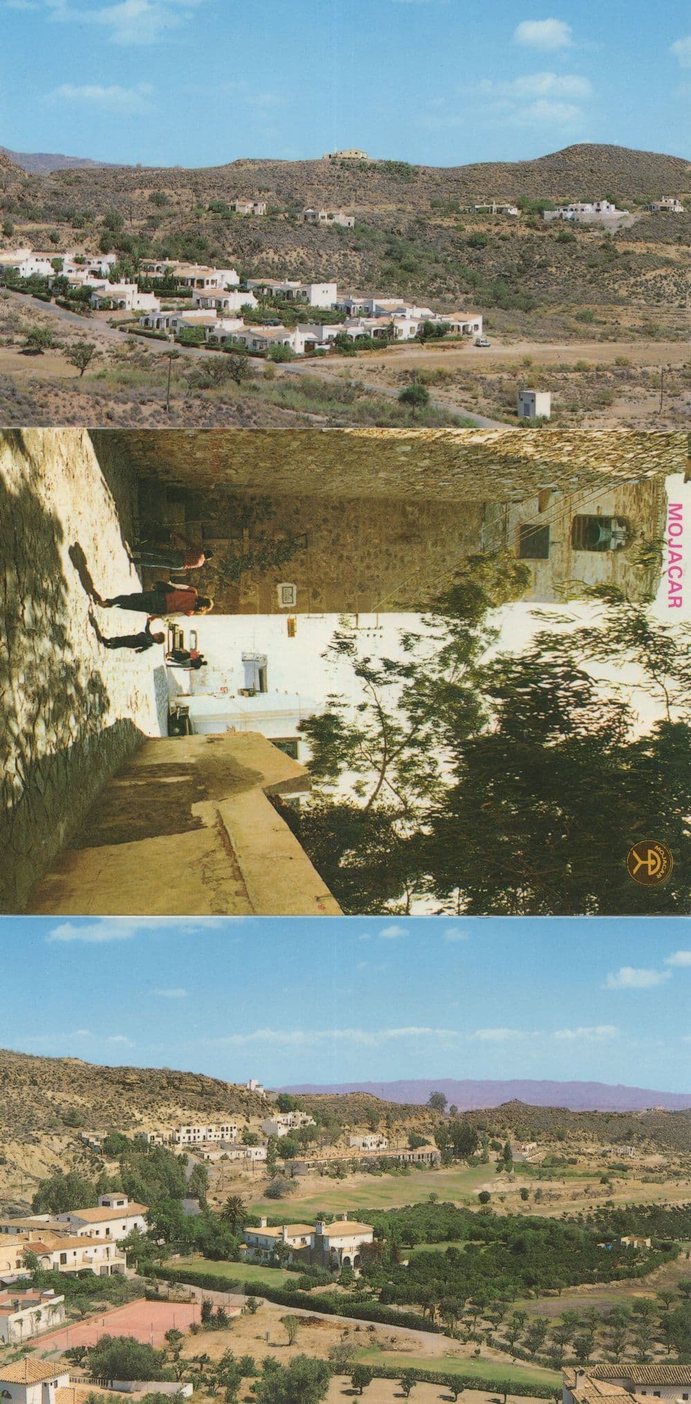 Mojacar Almeria Mother & Child 3x Aerial Spanish Postcard s