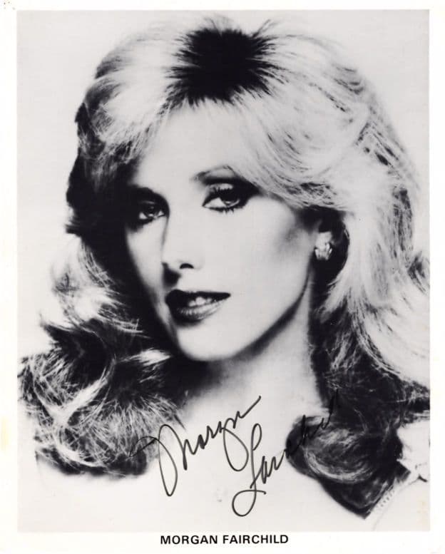 Morgan Fairchild 10x8 Vintage Stunning Large Hand Signed Photo