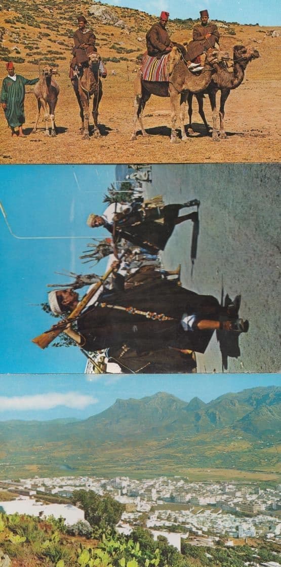 Morocco Tetuan Marruecos Tipico Tanger 3x Moroccan Postcard s