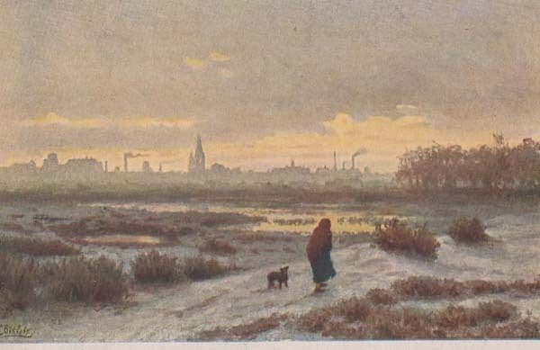 Moscow Painting Industry Russian Antique Postcard
