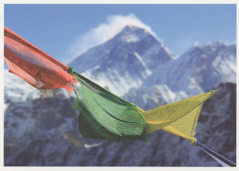 Mountain Rock Climbing Coloured Ropes Stunning German Postcard