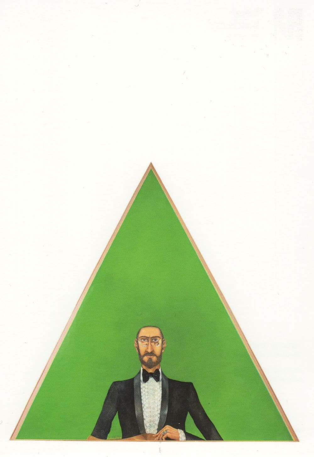 Mr Anthony Green Looking At His Wife Royal Academy Painting Postcard