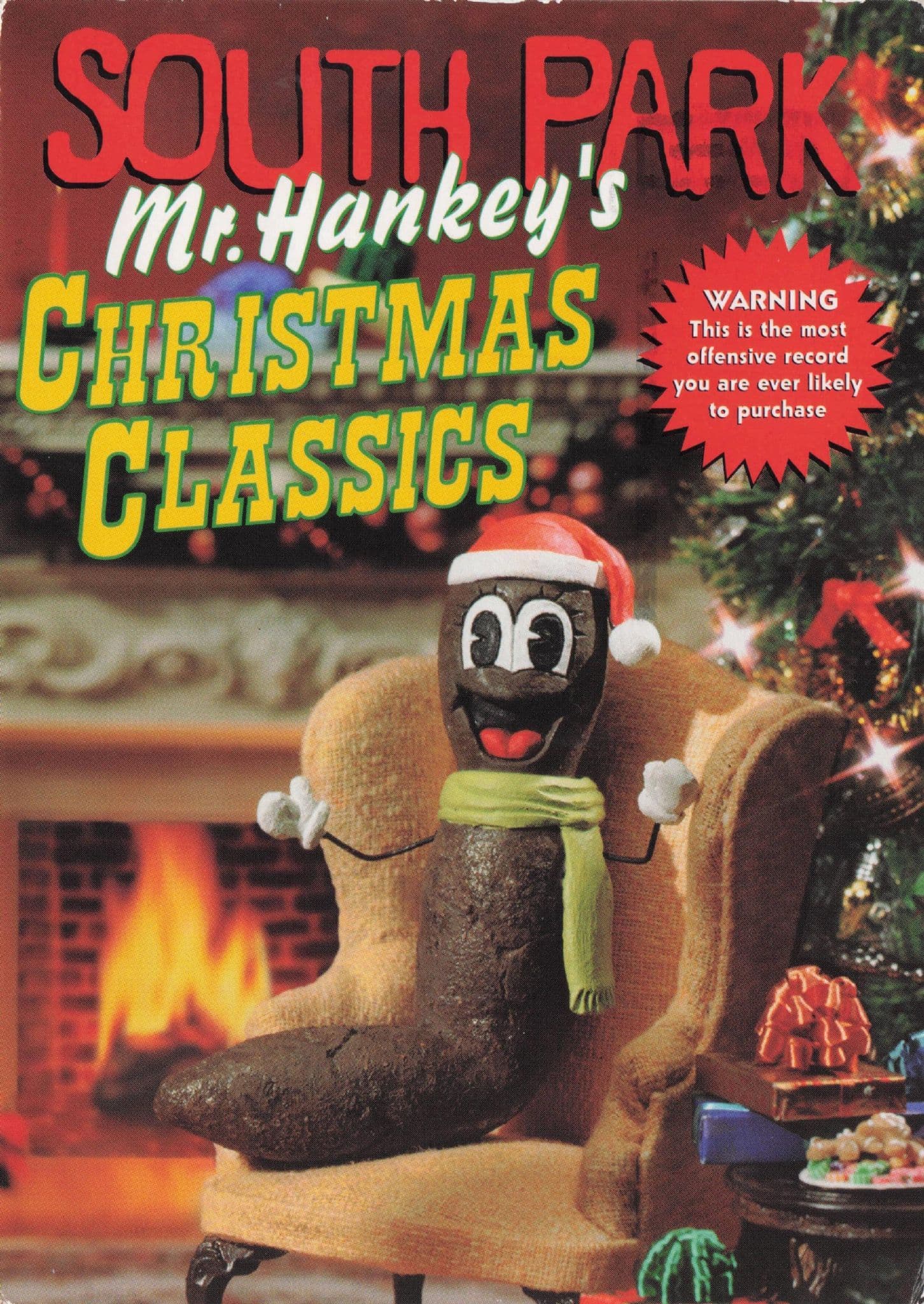 Mr Hankey Soundtrack CD South Park Rare Advertising Postcard