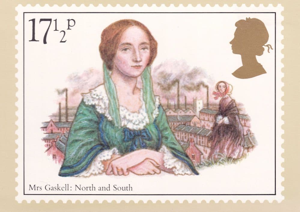 Mrs Gaskell Book Author Limited Edition Postcard
