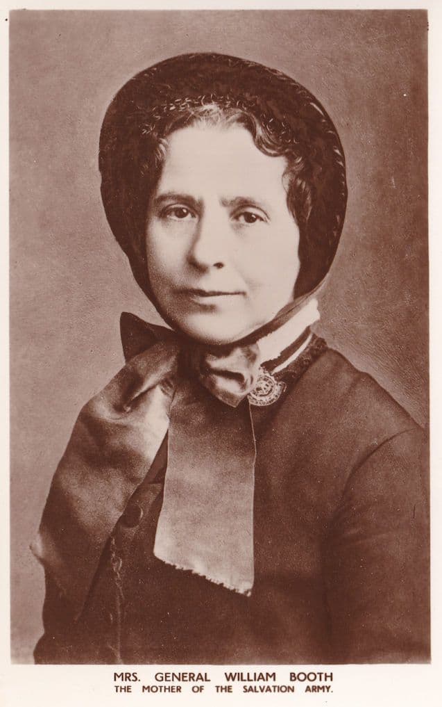 Mrs General William Booth Salvation Army Founder RPC Postcard
