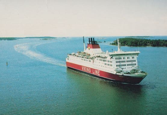MS Diana Viking Line Ferry Postcard