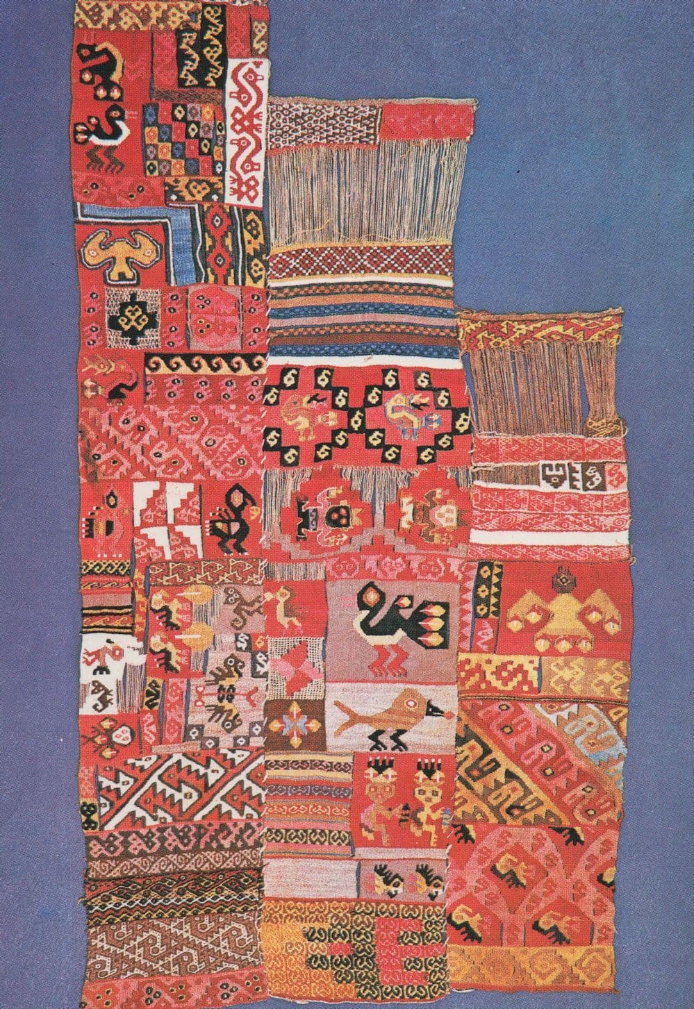 Muestrario Disenhos Tejido Peru Tapestry Embroidery Rare Postcard