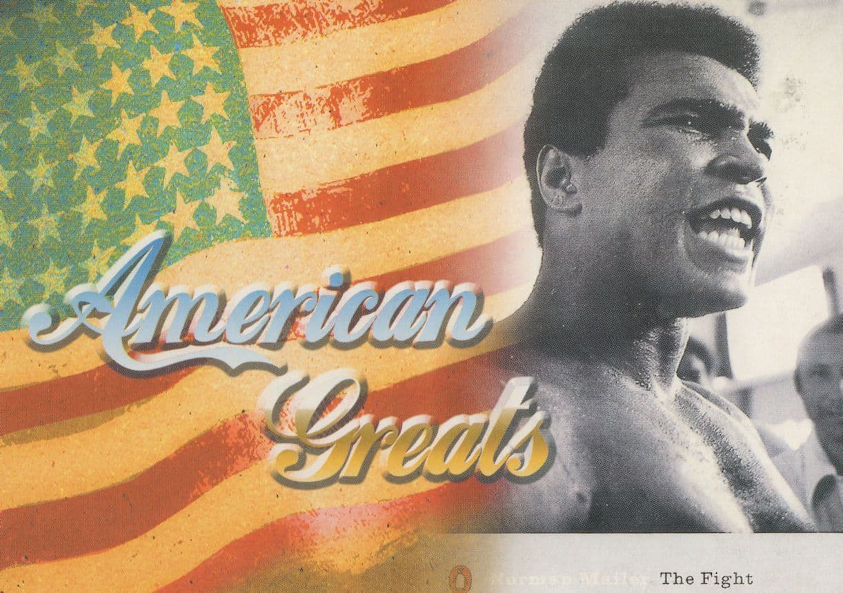 Muhammad Ali Boxing American Greats Advertising Postcard