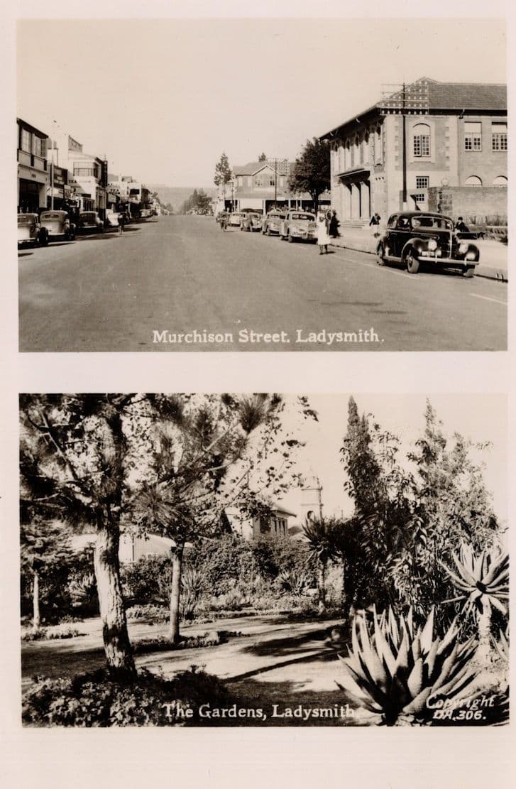 Murchieson Street Gun Hill Ladysmith South Africa Old Postcard