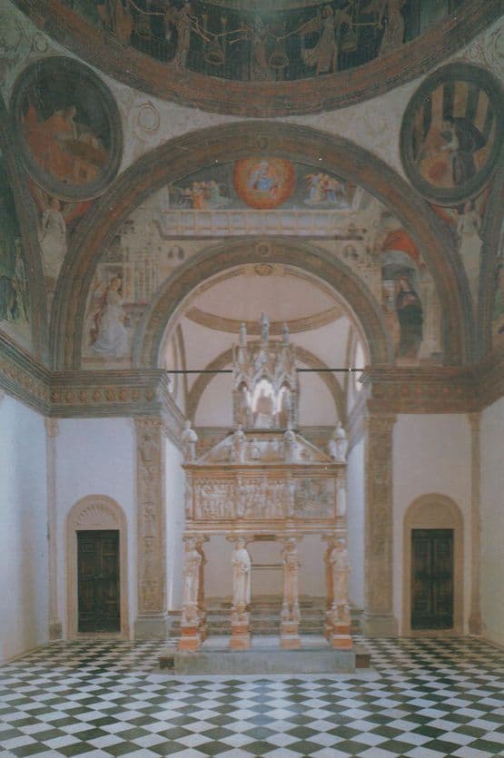 Museo Di Sant Eustorgio Cappella Portinari Milan Italian Postcard