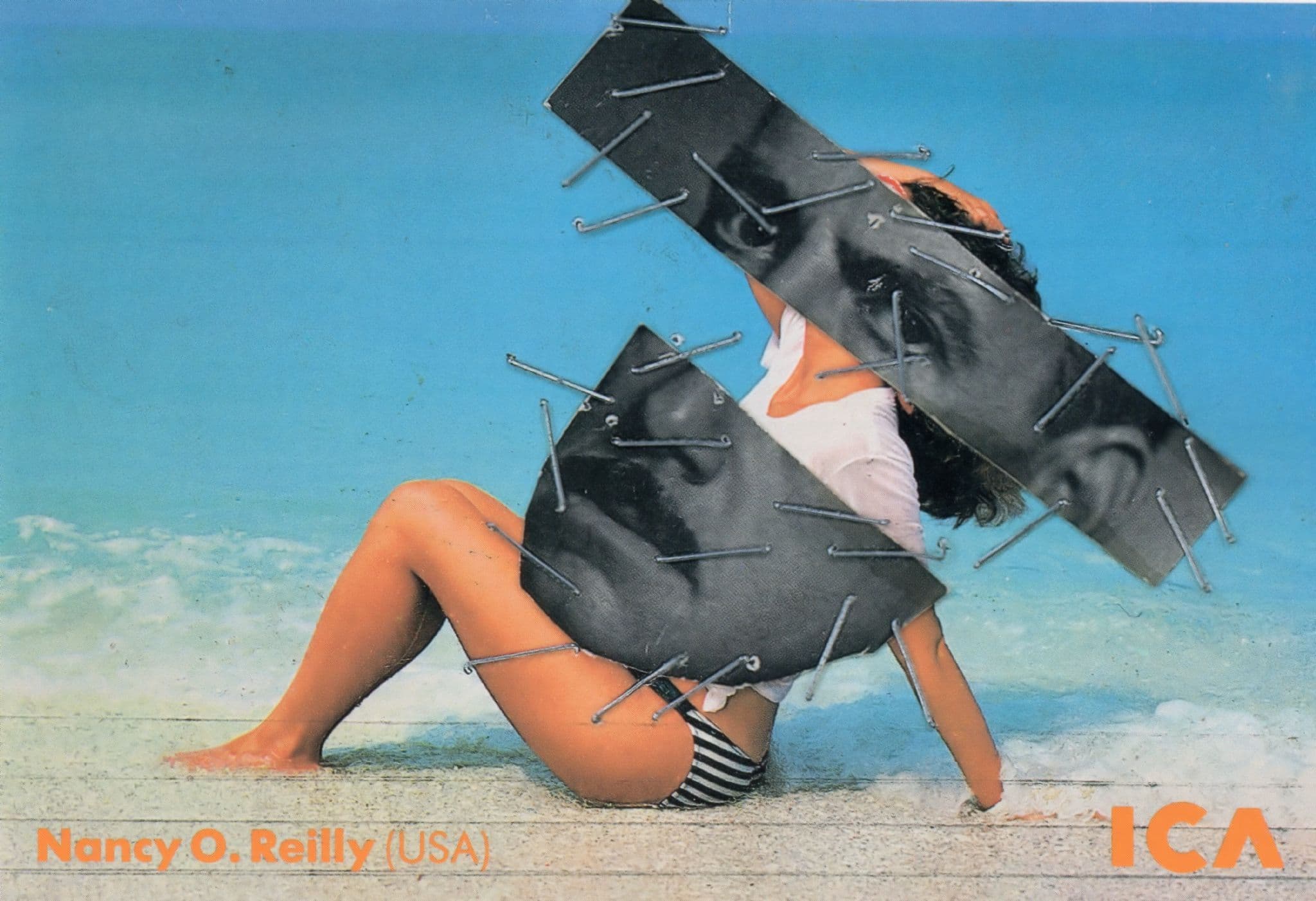 Nancy O Reilly The Gangster & The Barmaid Wooster Group Play Postcard