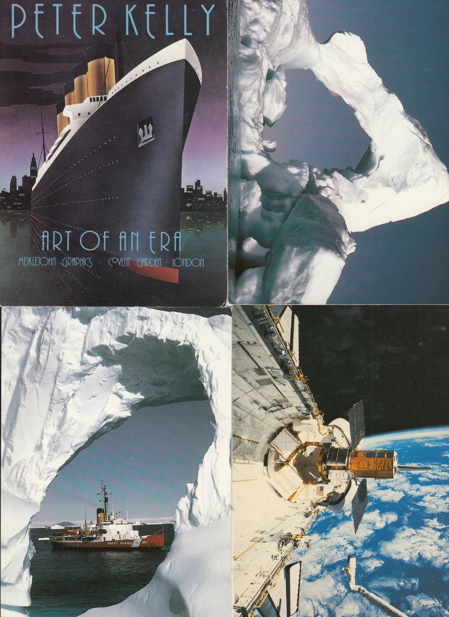 NASA Repair Mission Astronaut Antarctica Arctic 4x Athena Postcard s